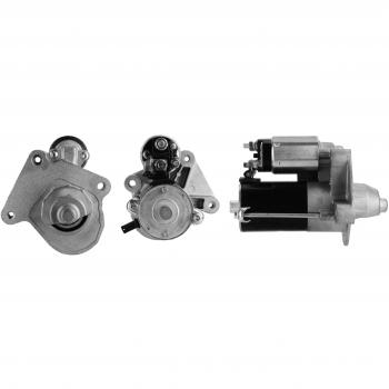 Motor de arranque LUCAS LRS01717, 12V, potencia de 1.4 kW, tipo de montaje: con brida, número de dientes del engranaje: 9, diámetro del engranaje: