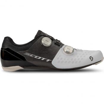 Zapatillas de Ciclismo para Hombre Scott Road RC Ultimate 2025 Negros/Blancos Talla 42