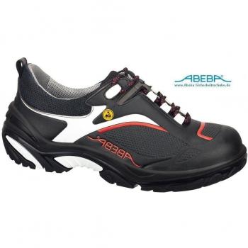 Abeba - Calzado de protección para hombre multicolor negro/ rojo 41