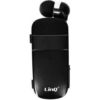 Auricular Bluetooth Multipunto con Autonomía de 10 Horas y Cable Retráctil R8344 Negro