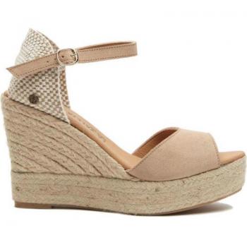Espadrilles La Valeta Charlene Peep Toe - Elegante y Versátil, Sandalias de Mujer LA VALETA CHARLENE PEEP TOE NUDE