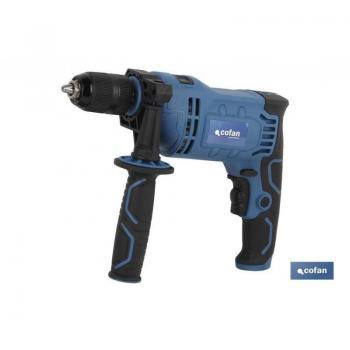 Taladro de impacto Cofan 910W (1-13mm) con portabrocas automático