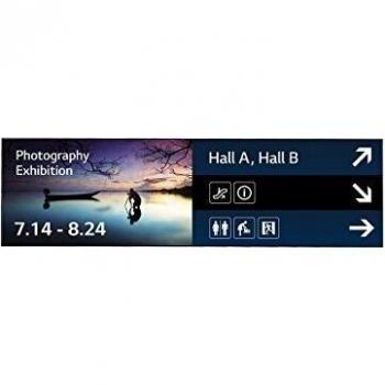 LG 88BH7D 2,24 m (88) Panorama Design Negro - Pantallas de señalización (2,24 m (88), 3840 x 1080 Pixeles, 700 CD/m², 8 ms, 1100:1, 500000:1)