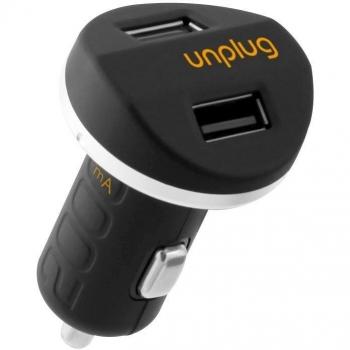 Unplug UPCC001 - Cargador De Coche Con Doble Usb