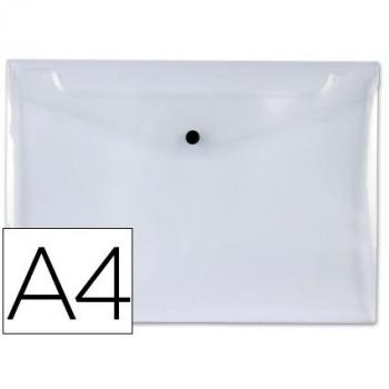 Carpeta liderpapel dossier broche 34044 polipropileno din a4 incolora 50 hojas