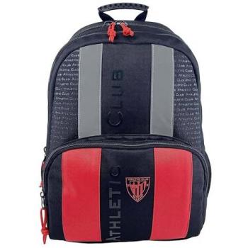Mochila Escolar Reflectante de 2 Compartimentos Adaptable a Carro del Athletic Club Bilbao