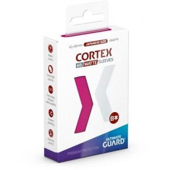 Mangas Ultimate Guard Cortex Mate Rosa Tamaño Japonés (60 unidades)