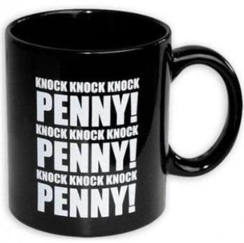 SD Toys SDTWRN27481 - Taza  de cerámica con diseño Knock Knock Penny The Big Bang Theory