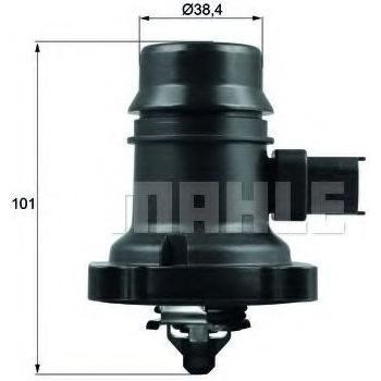 Termostato refrigerante BEHR MAHLE TM 37 80 / Termostato refrigerante MAHLE ORIGINAL TM 37 80