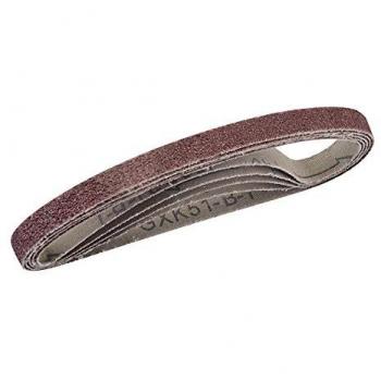 Silverline Bandas de lija 10 x 330 mm, Grano 40, Caja de 5 pzas
