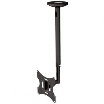 NewStar FPMA-C060BLACK - Soporte de Techo para TV, Color Negro