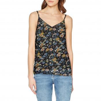 PIECES Pcmia SL Top D2d, Camiseta sin Mangas para Mujer, Multicolor