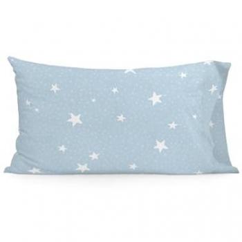Funda de Almohada Azul Estrella Pequeña 50x75 cm 100% Algodón Calidad 150