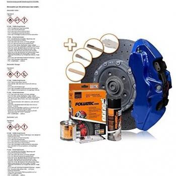 FOLIATEC Brake Caliper Paint Set, Performance Blue Metallic
