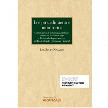 Los procedimientos monitorios