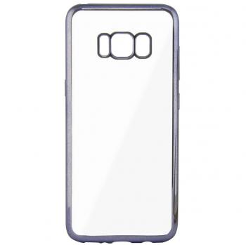 Ksix Flex Metal - Funda (TPU, para Galaxy S8+), Color Gris