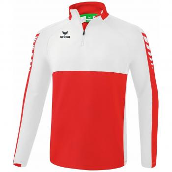 Erima Six Wings Training Sweatshirt with Half-Zip for Men