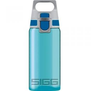 Botella de Agua SIGG VIVA ONE Aqua 500 ml, Cantimplora Infantil Sin Sustancias Nocivas, Tapa Hermética y Uso Diario