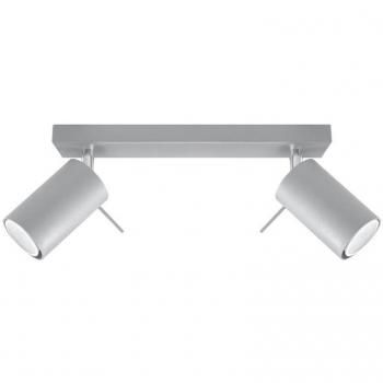 Aplique de Techo Ring 2 Gris GU10 LEDBOX