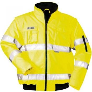 Chaqueta de alta visibilidad Safestyle Roland, tamaño M, color amarillo