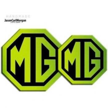 Mg TF LE500 2009-ON Night Glow luminiscente delantera y trasera Insertar Badges