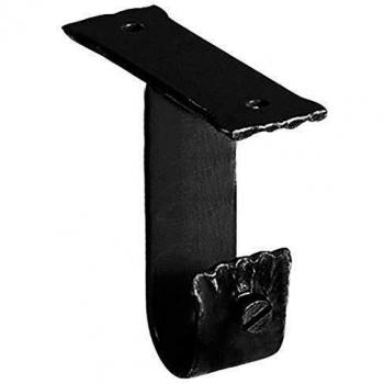 Riel Chyc 5437101 Soporte Techo Forja Ø 28 mm. Negro Juego 2 Piezas