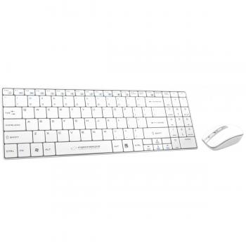 Teclado y Ratón Esperanza EK122W Blanco QWERTY