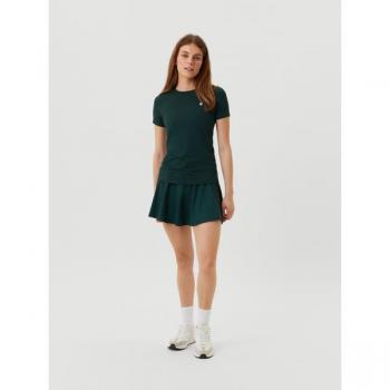 Björn Borg ACE Slim T-Shirt Women Dark Green, Size XL