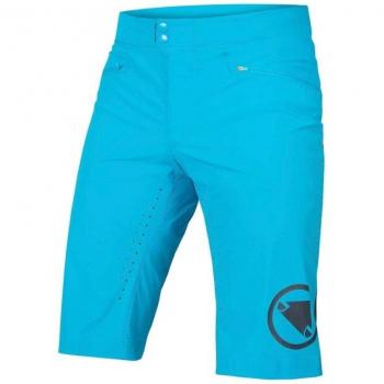 Pantalón corto Endura Singletrack Lite Short Fit sin badana azul claro (M)