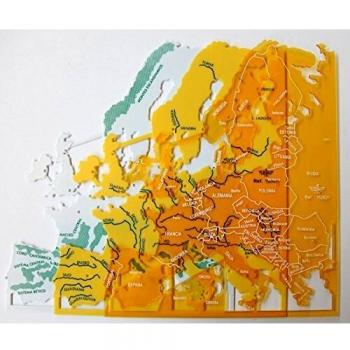 Plantillas Mapas Europa, Estuche x 3