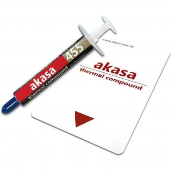 Akasa AK-455 High Performance Thermal Compound, 5g Syringe, 2.4 W/mK