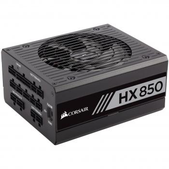 Corsair HX850 850 W Full Modular 80 Plus Platinum 135 mm Fan ATX Power Supply Unit - Black