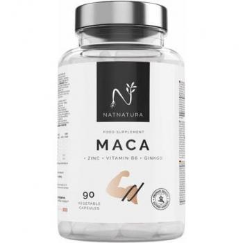 Maca Andina Ultra Concentrada 40.000mg con Zinc y Vitamina B6 + Ginkgo - 90 cápsulas