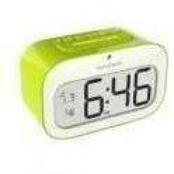 Sunstech CKD30GN - Despertador, con alarma y calendario, color verde