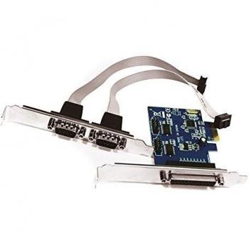 Approx APPPCIE1P2S - Tarjeta PCI-E, Color Plateado y Verde