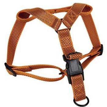 Arnés Reflectante Naranja para Perros Modelo Reina - Talla S/M o L