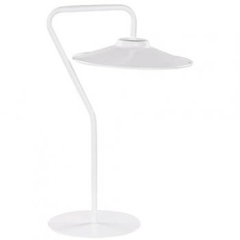 Lámpara de mesa LED moderna Galetti 41 cm luz cálida blanca para oficina y sala de estar