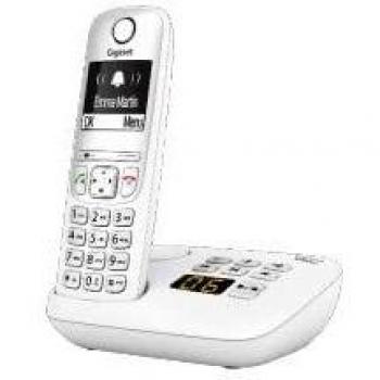 Teléfono DECT/analógico Gigaset AE690A con identificador de llamadas color blanco