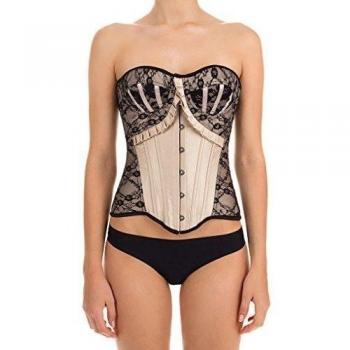 Intimax Corset Thin, Corsé para Mujer, Crema, L