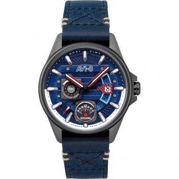AVI-8 Hawker Harrier Farley Multifunctional Quartz Men's Watch with Blue Dial - AV-4098-03