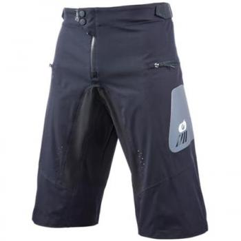O'Neal Pantalones Cortos de Bicicleta de Montaña Element FR Hybrid V.22 Negro-Gris, Malla Duradera, Inserciones Elásticas, Talla 28/44