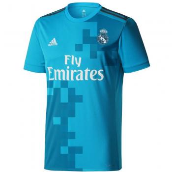 adidas 3 JSY Y Camiseta, Niños, Azul