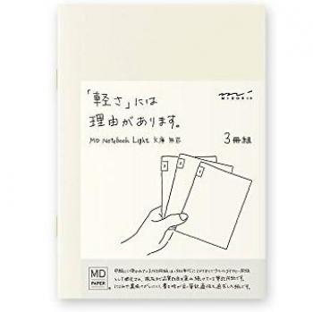 Midori MD cuaderno A6 de luz