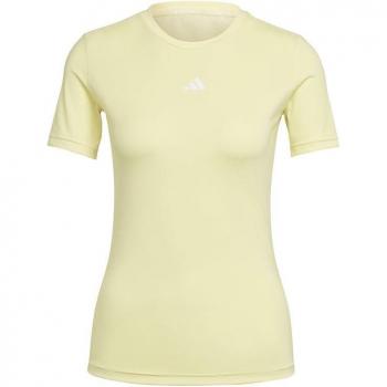 Camiseta Adidas TF Train T Mujer Amarilla
