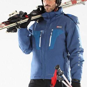 +8000 Anorak Passet Azul Tinta Bicolor