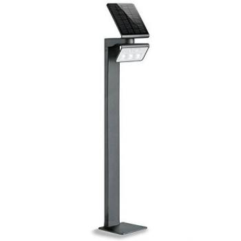 Lámpara Solar de Jardín Steinel XSolar GL-S con Sensor LED 1,2W y 150lm - Antracita, 19.4 x 18.8 x 117.8 cm
