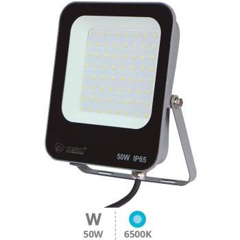 Foco Proyector LED Tandur 50W Negro | Alta Potencia y Eficiencia
