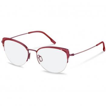 Rodenstock R7139 D Armazones para Mujer Rojas 52 Lentes Recetadas