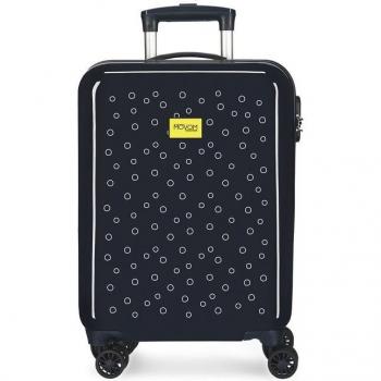 Movom Maleta de Cabina ABS Rígida Bubbles Azul 34L