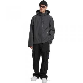 Brandit Men's Hurricane Softshell Jacket - Winter/Lightweight Anthracite